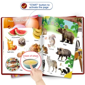 Montessori Talking Learning Book