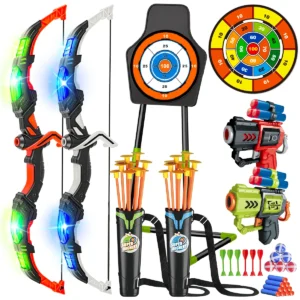 Kids Bow & Gun Archery Set