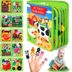 Toddler Farm Animal Busy Book