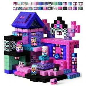 50-300PCS Magnetic Building Tiles