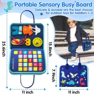 Toddler Montessori Sensory Busy Board