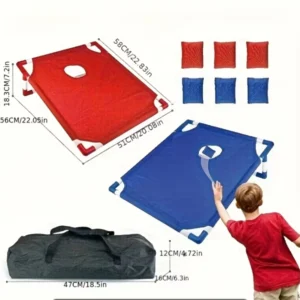 Outdoor Cornhole Game Set for Parties & Camping - Thumbnail Image 3