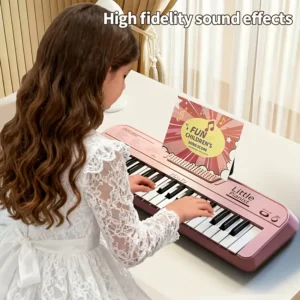 Kids Portable Piano Keyboard Toy for Boys & Girls - Thumbnail Image 5