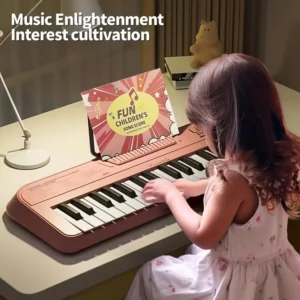 Kids Portable Piano Keyboard Toy for Boys & Girls - Thumbnail Image 3